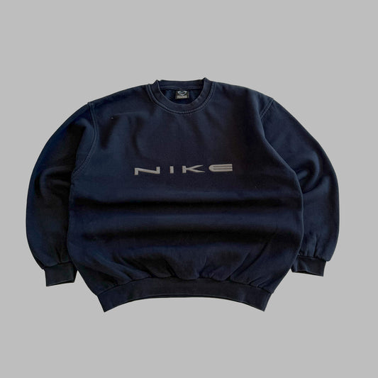 Y2K Nike Spell Out Sweatshirt - XL