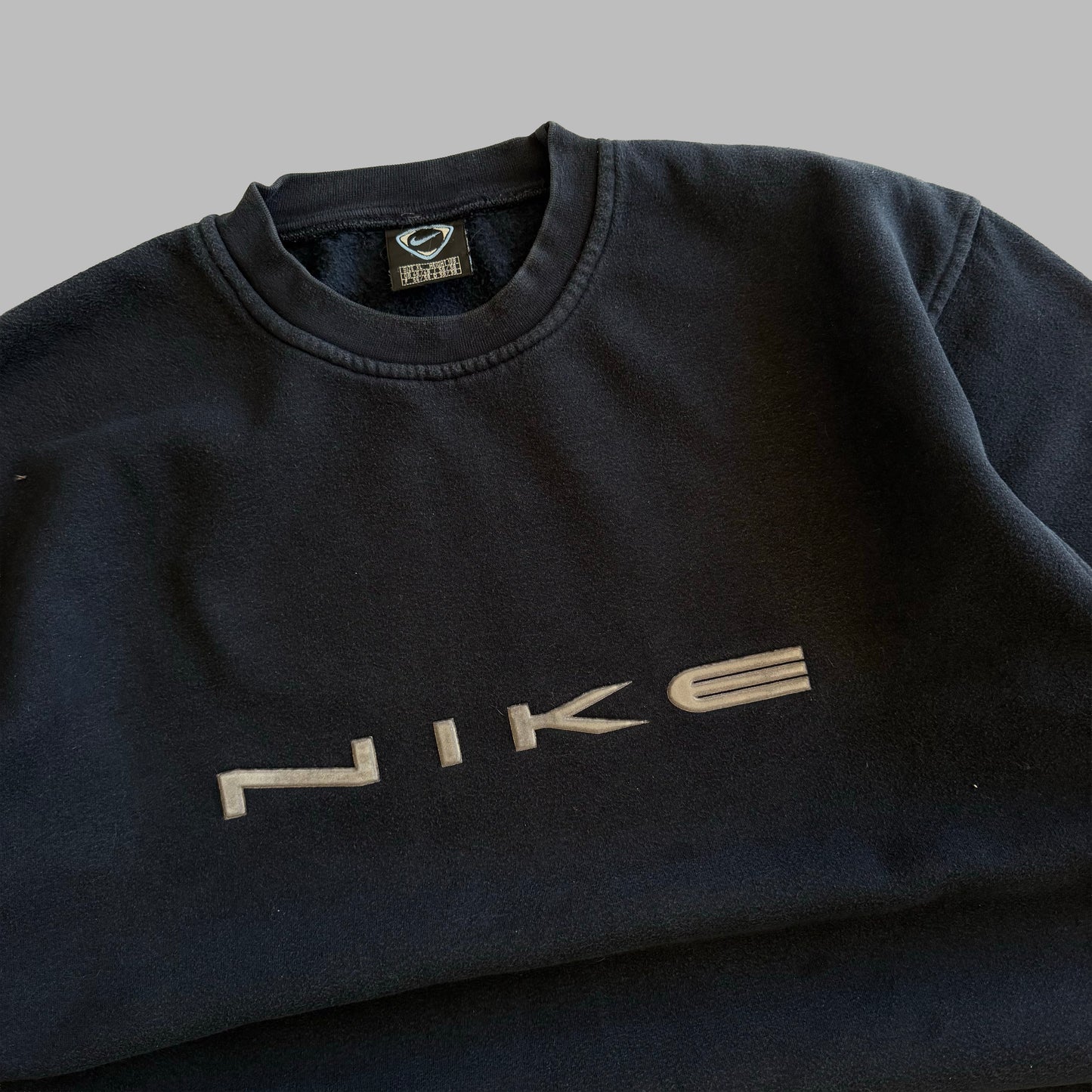 Y2K Nike Spell Out Sweatshirt - XL