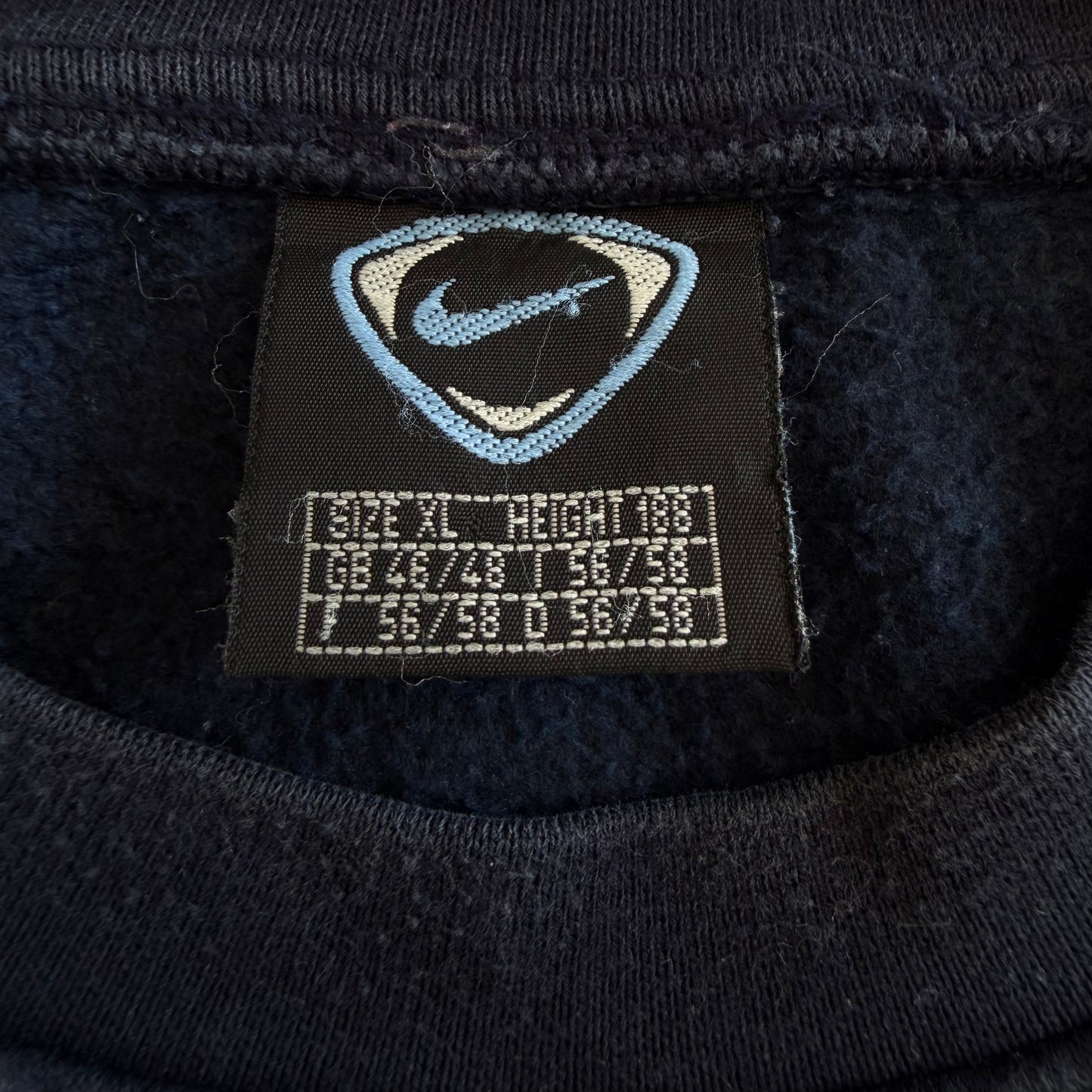 Y2K Nike Spell Out Sweatshirt - XL