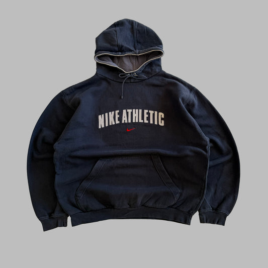 Y2K Nike Athletics Spell Out Hoodie - M