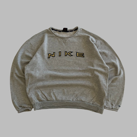 Y2K Nike Spell Out Sweatshirt - S