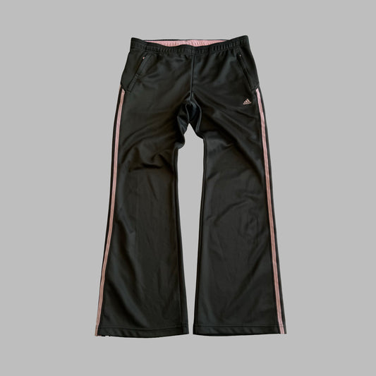 Y2K Adidas Three Stripe Active Track Pants - M