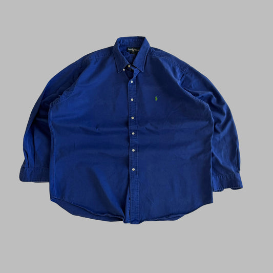 Y2K Polo Ralph Lauren Button Up Shirt - XL