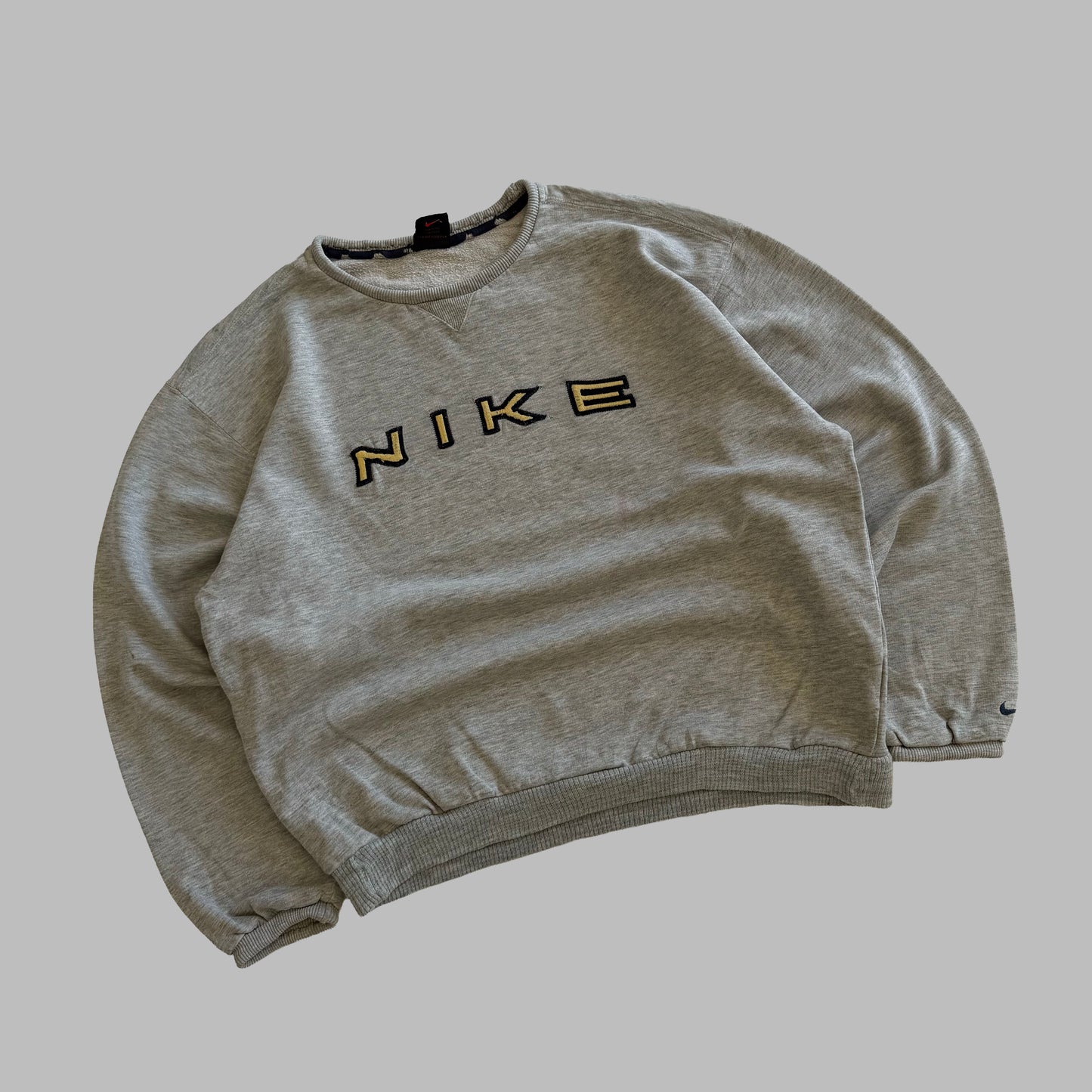 Y2K Nike Spell Out Sweatshirt - S