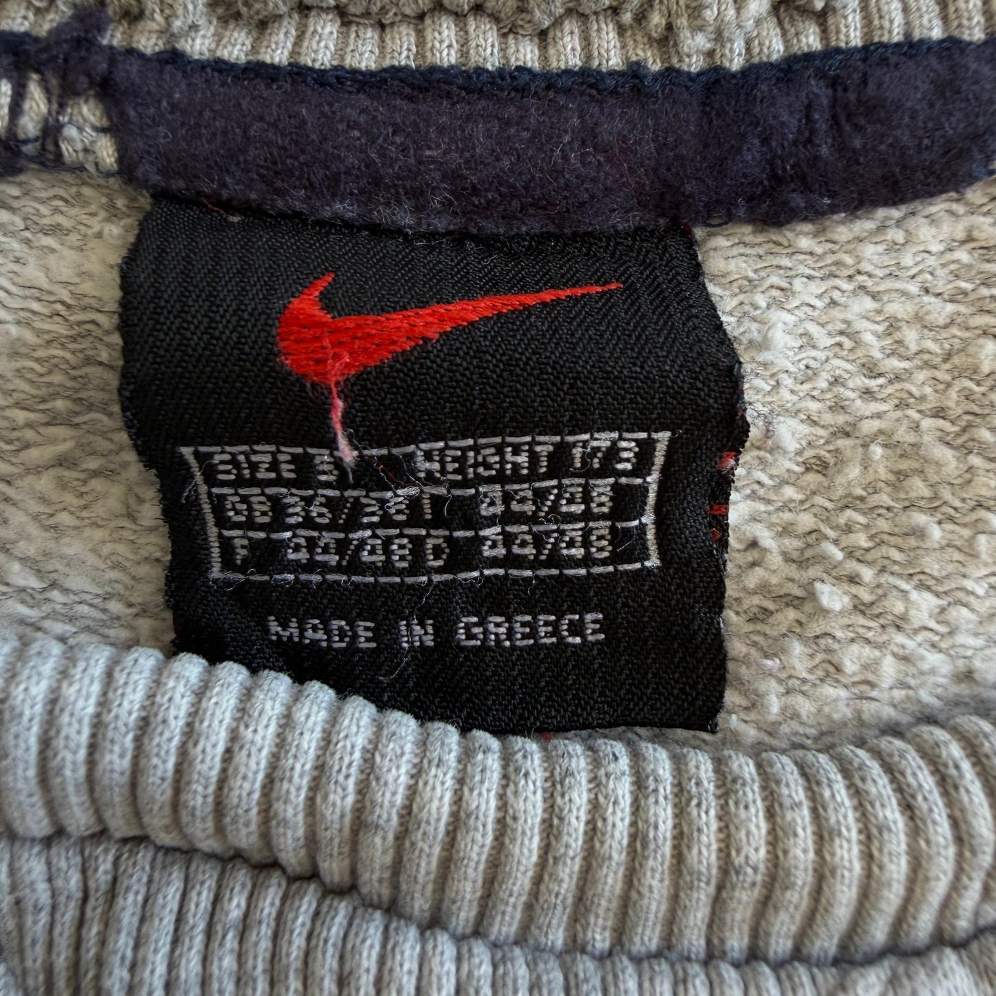 Y2K Nike Spell Out Sweatshirt - S