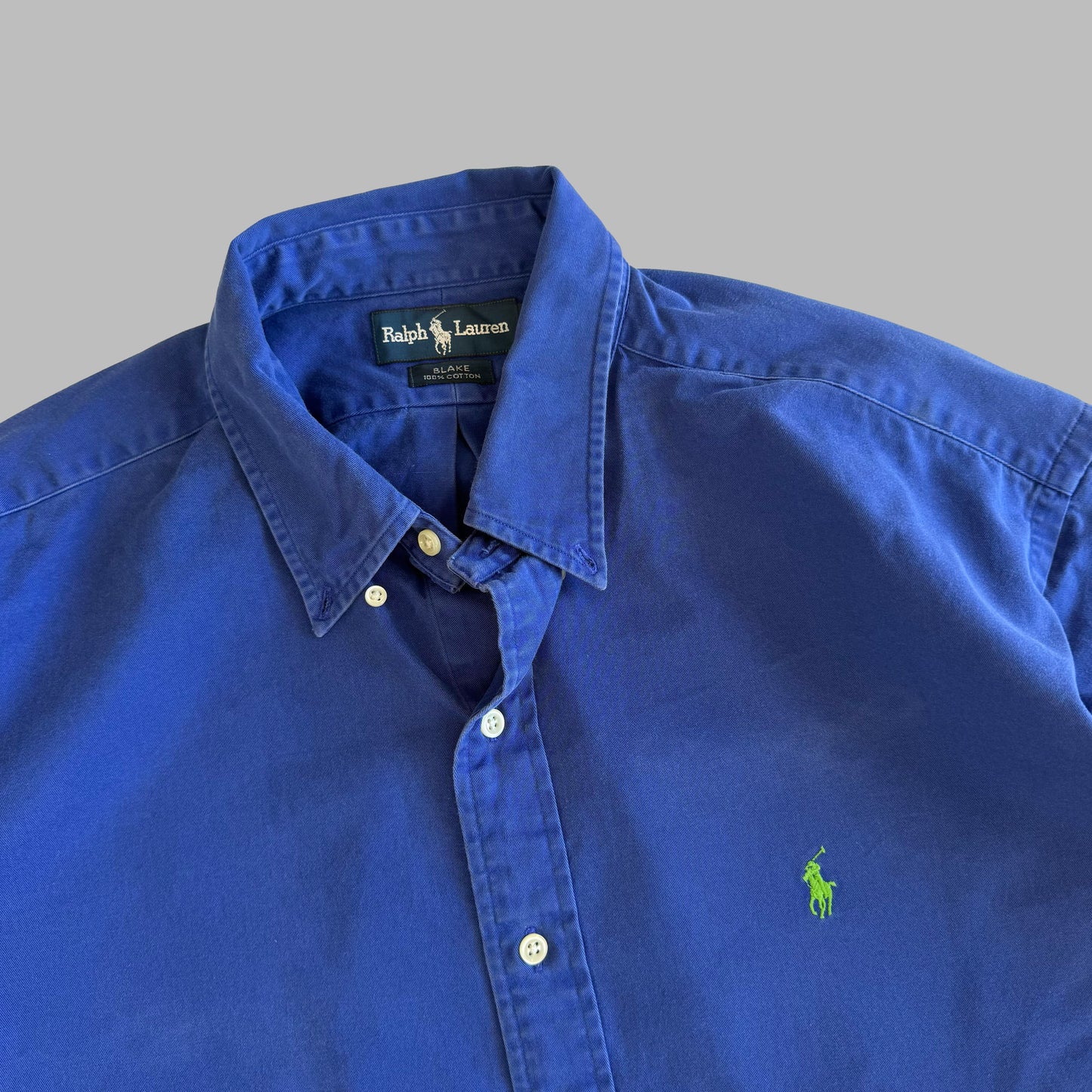 Y2K Polo Ralph Lauren Button Up Shirt - XL