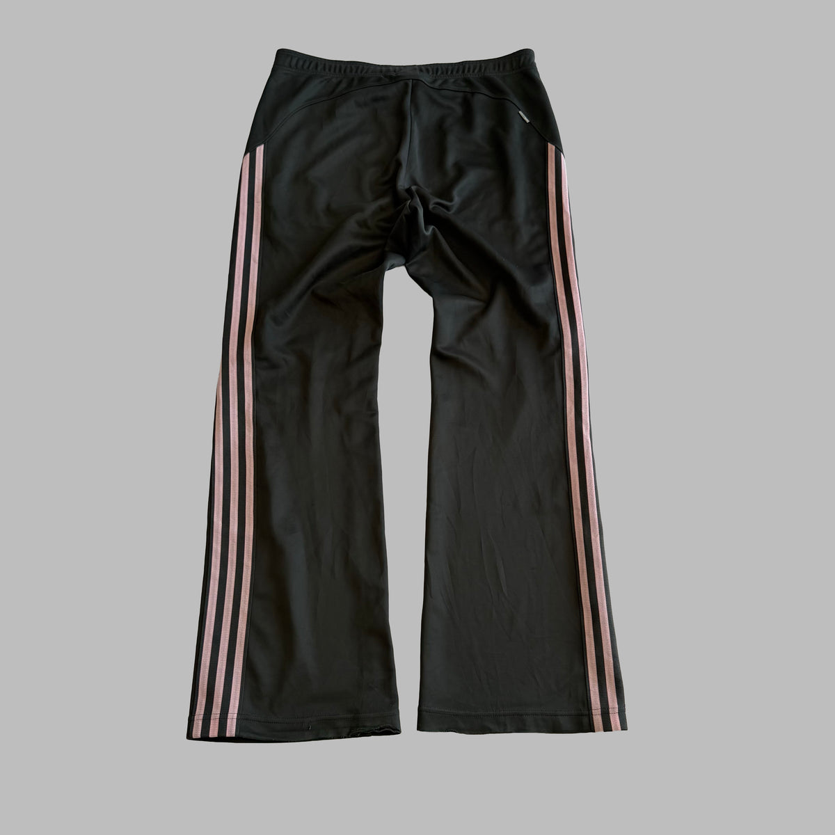 Y2K Adidas Three Stripe Active Track Pants - M