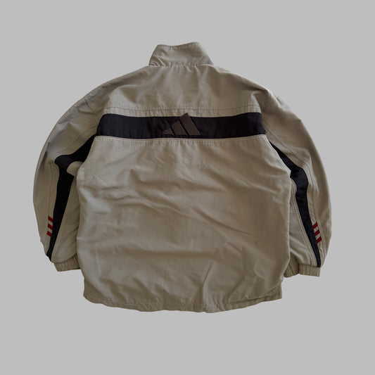 90s Adidas Striped Track Jacket - L