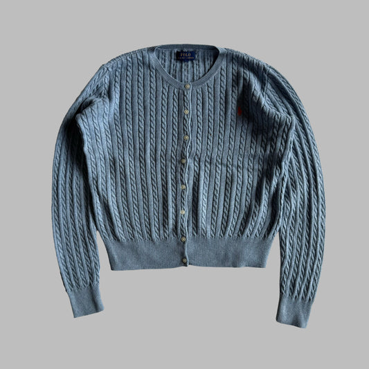 Ralph Lauren Cable Knit Cardigan - Small