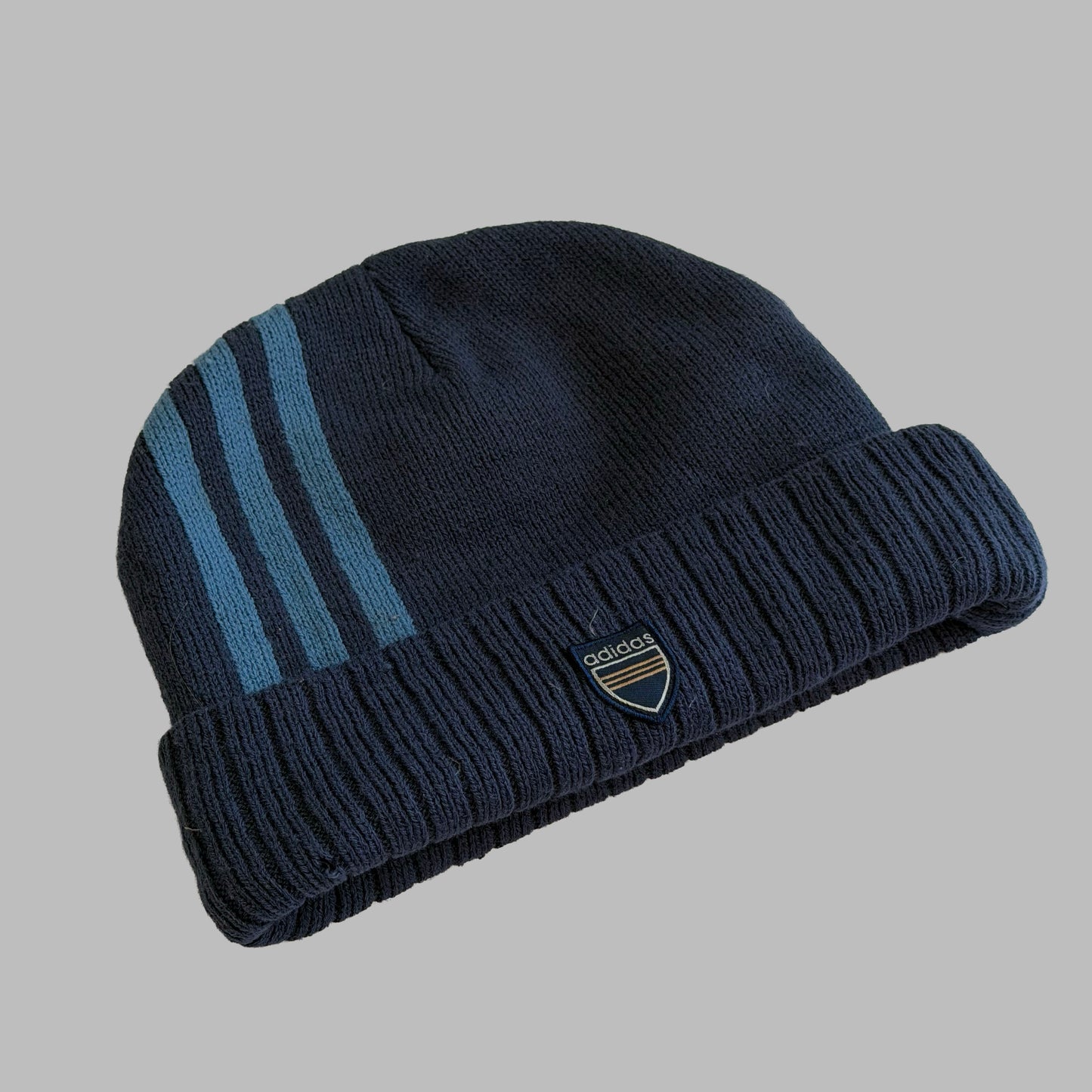 90s Adidas Heavyweight Three Stripe Beanie