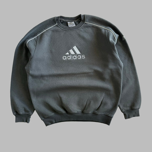 Adidas Embroidered Sweatshirt - Small