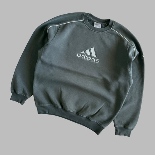 Adidas Embroidered Sweatshirt - Small
