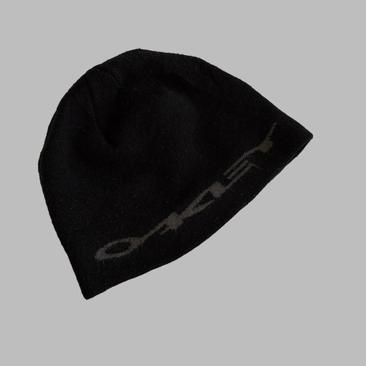 Y2K Oakley Spell Out Beanie