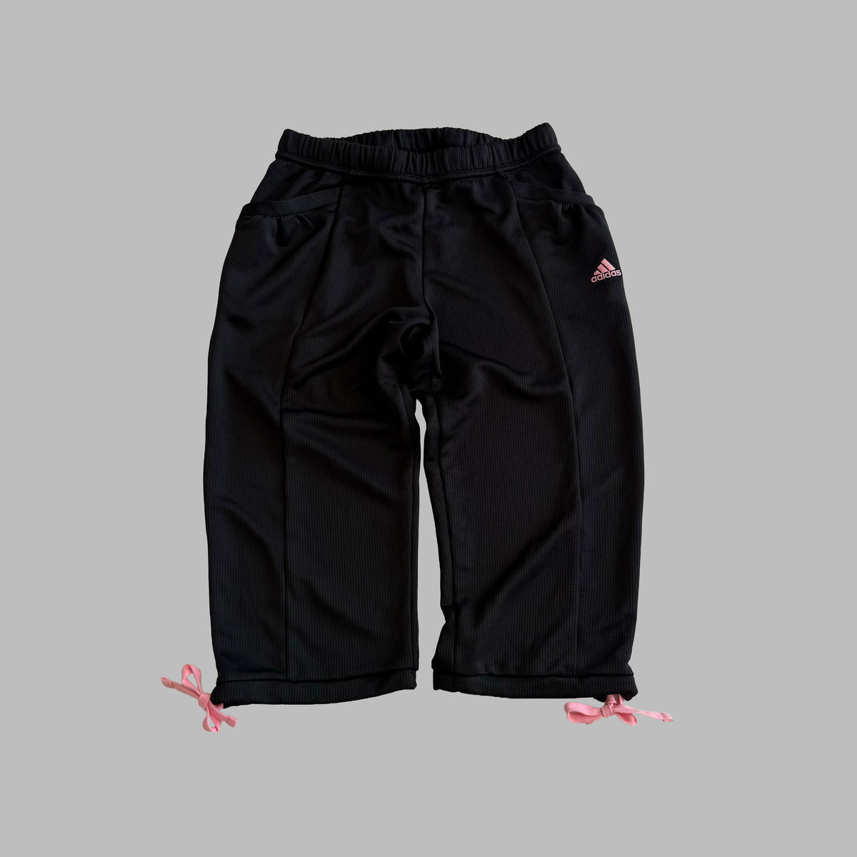 Y2K Adidas Tie Side Activewear Capris - S