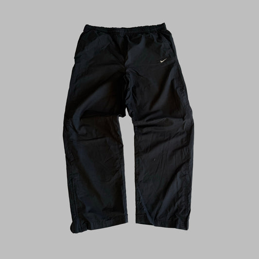 Y2K Nike Minimal Wide Leg Track Pants - XL
