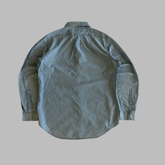 Y2K Polo Ralph Lauren Button Up Shirt - M