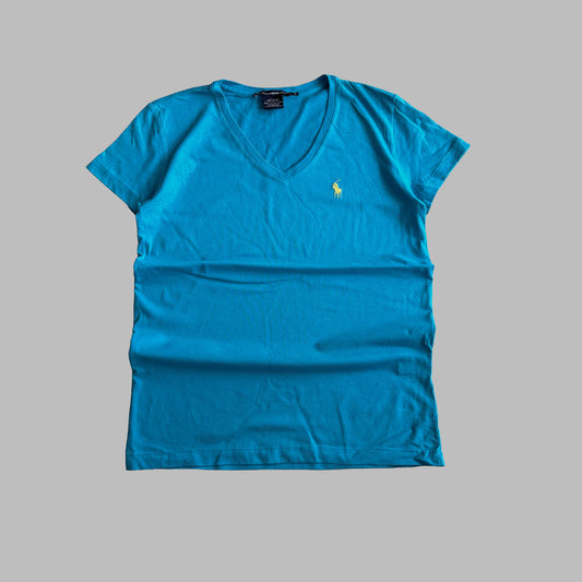 Y2K Ralph Lauren Low Cut T-Shirt - S/M