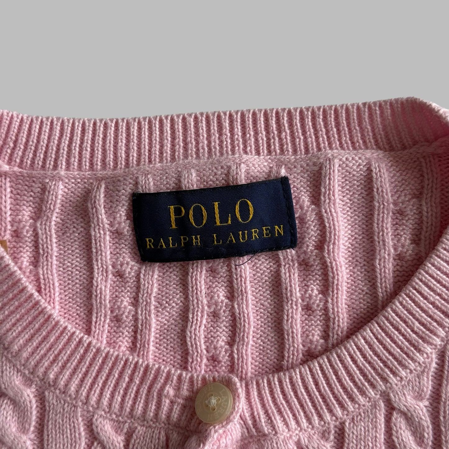 Ralph Lauren Cable Knit Cardigan - XS