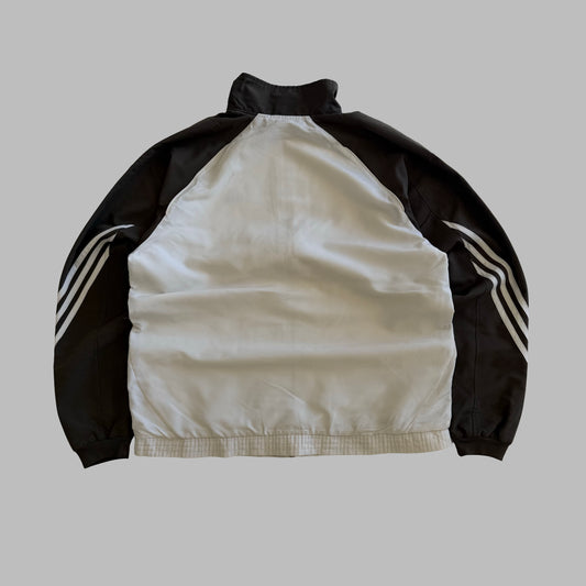 Y2K Adidas Three Stripe Track Jacket - L
