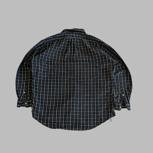 90s Polo Ralph Lauren Checkered Button Up Shirt - L