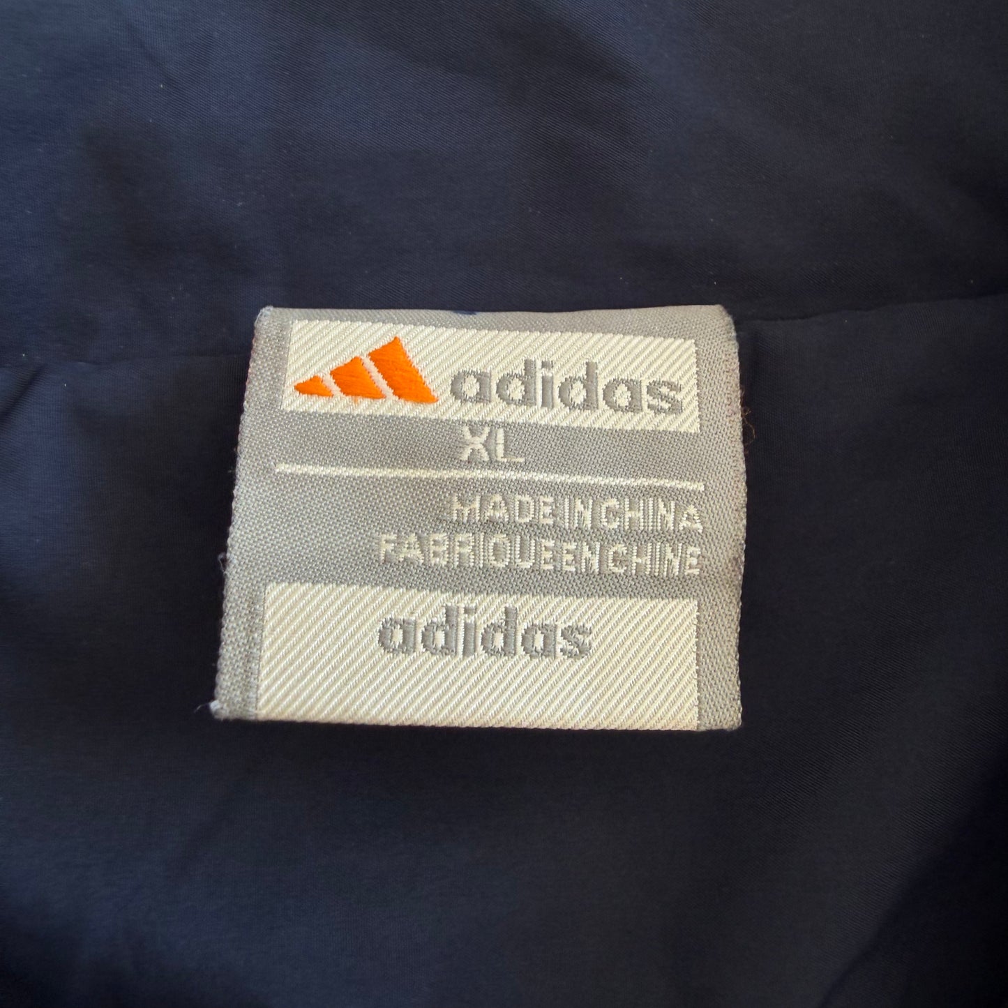 Y2K Adidas Panelled Track Jacket - L
