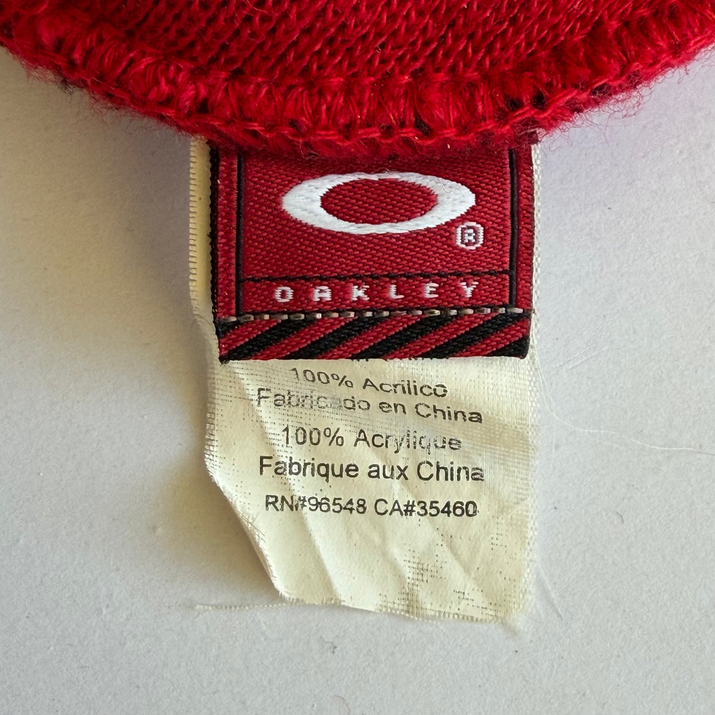 Y2K Oakley Heavyweight Ellipse Beanie