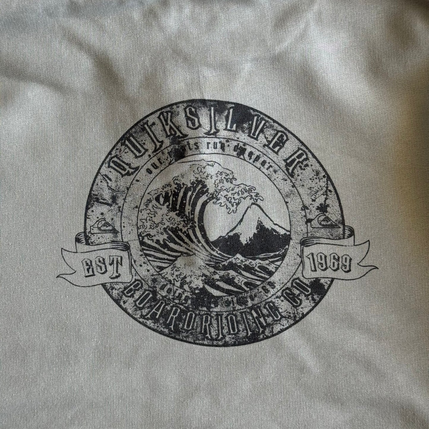 00s Quiksilver Quarter Zip - X-Large