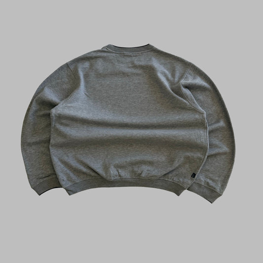 Y2K Nike Athletics Spell Out Sweatshirt - L