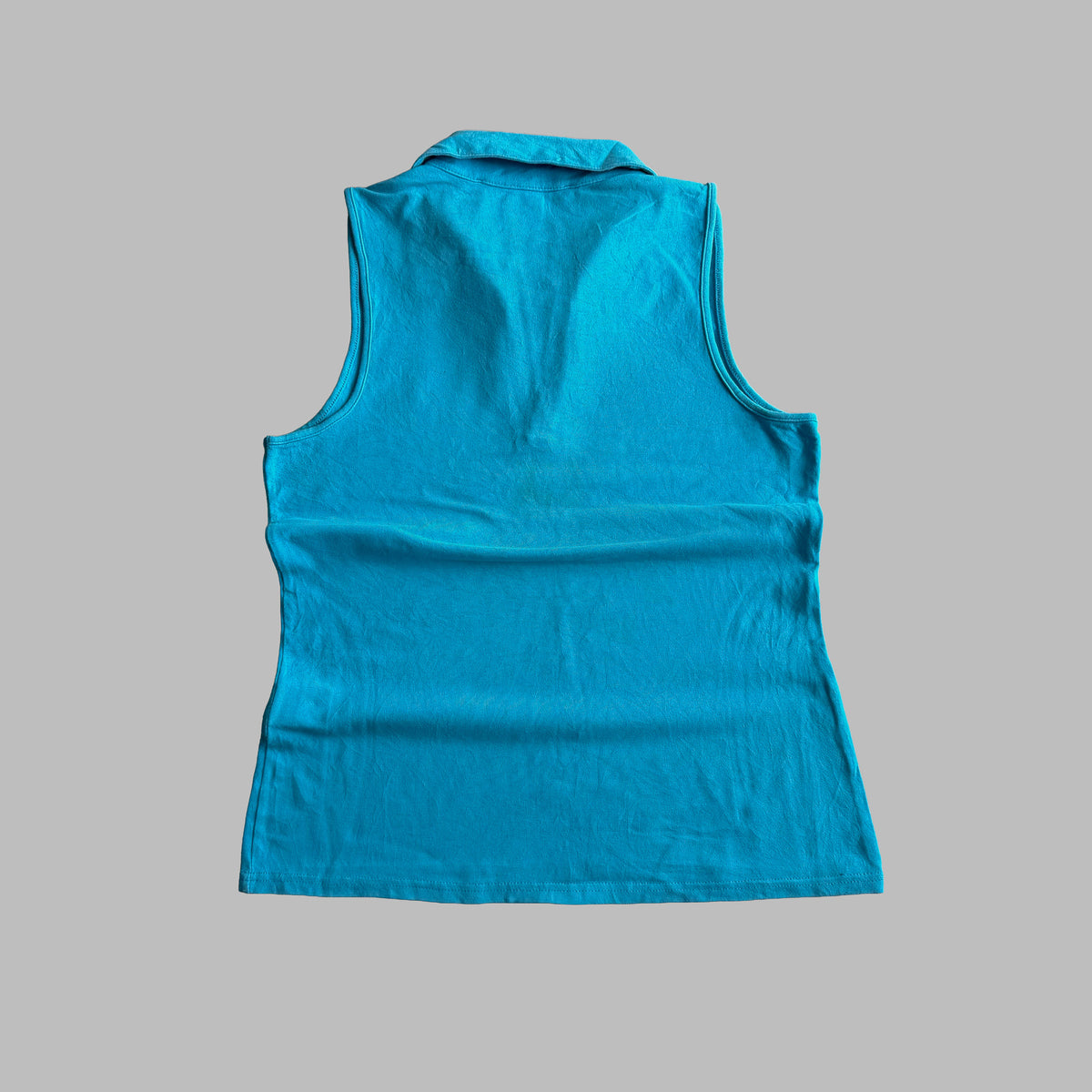 Y2K Ralph Lauren Low Cut Synched Polo Top - M