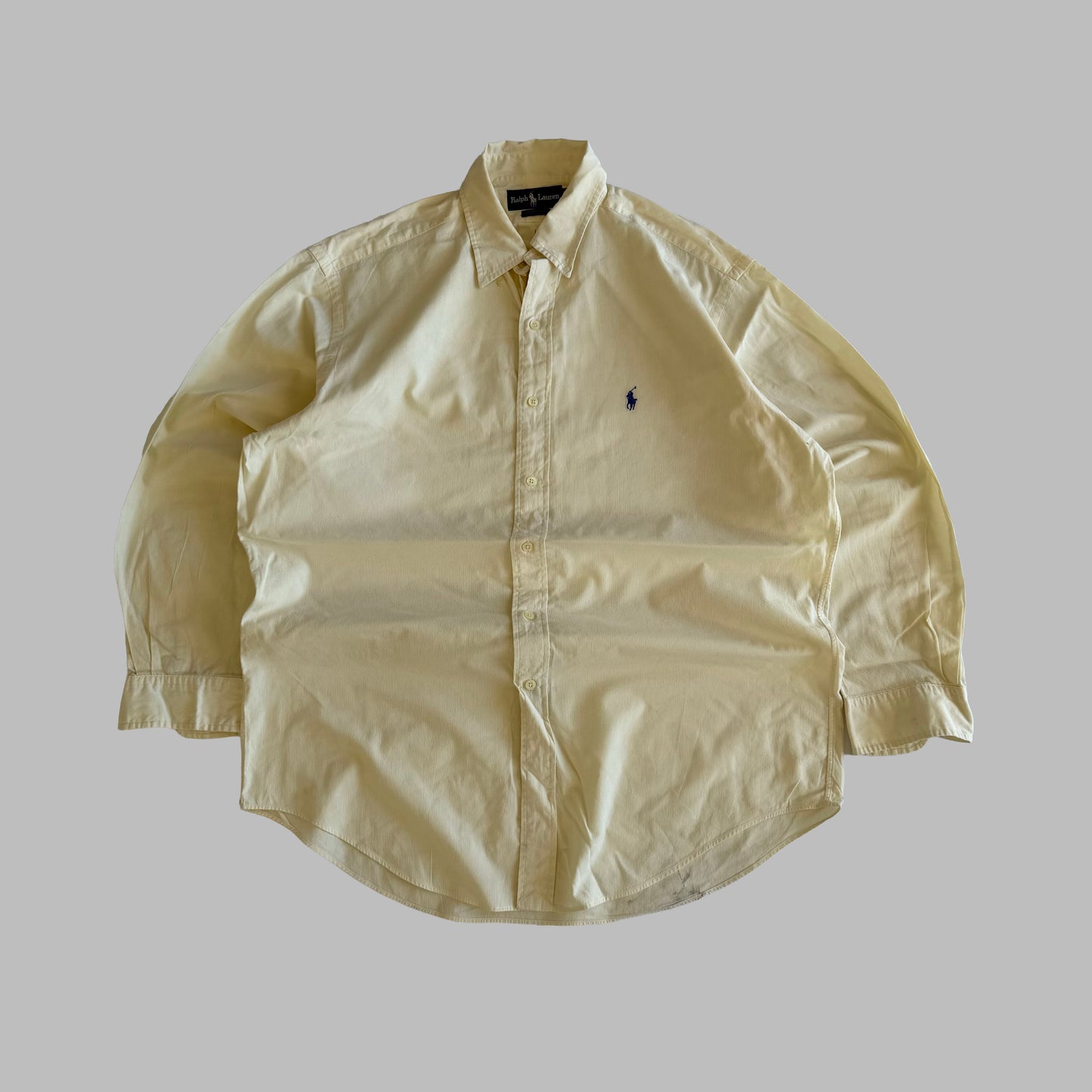 90s Polo Ralph Lauren Striped Button Up Shirt - L