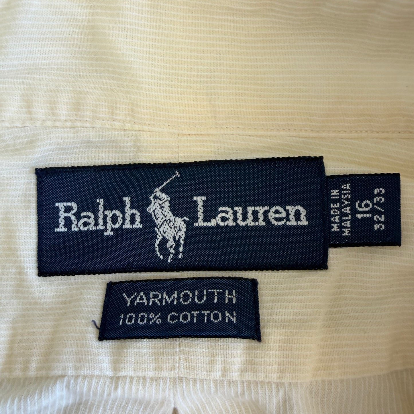 90s Polo Ralph Lauren Striped Button Up Shirt - L