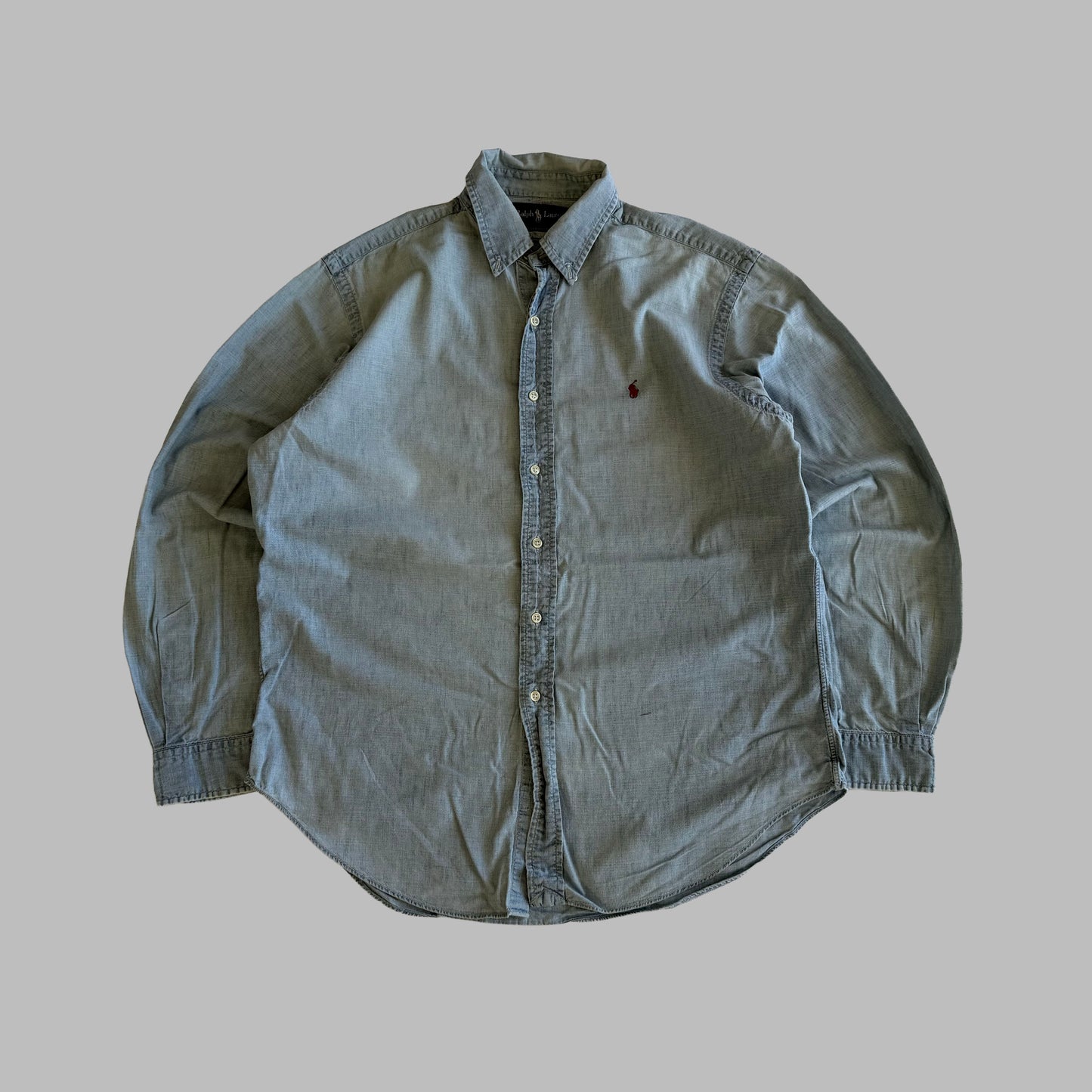 Y2K Polo Ralph Lauren Button Up Shirt - L