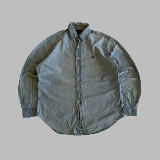 Y2K Polo Ralph Lauren Button Up Shirt - L