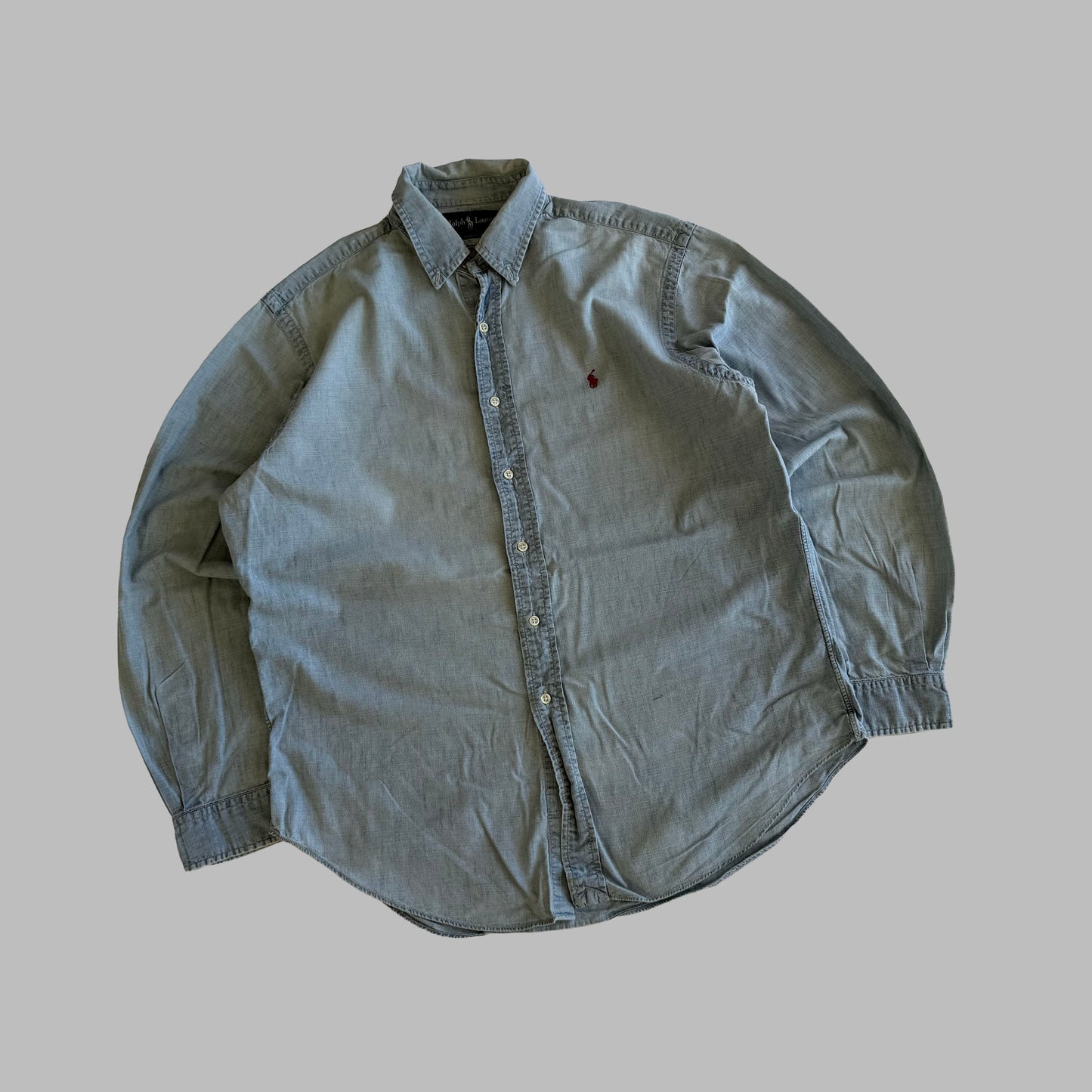 Y2K Polo Ralph Lauren Button Up Shirt - L