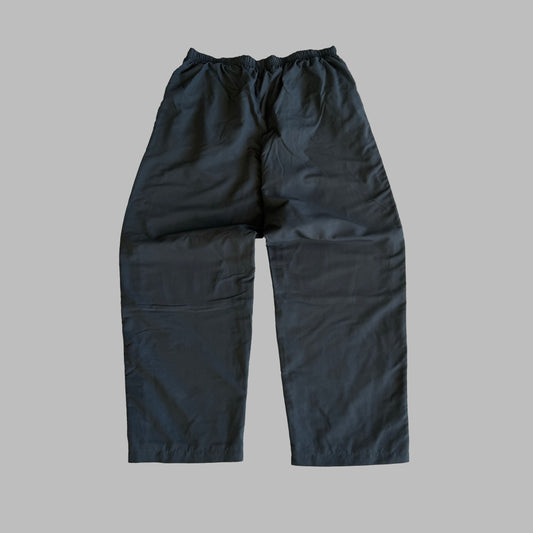 Y2K Adidas Striped Wide Leg Track Pants - L