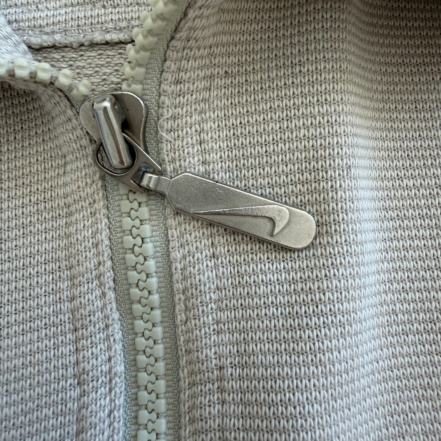 90s Nike Spell Out Quarter Zip - L