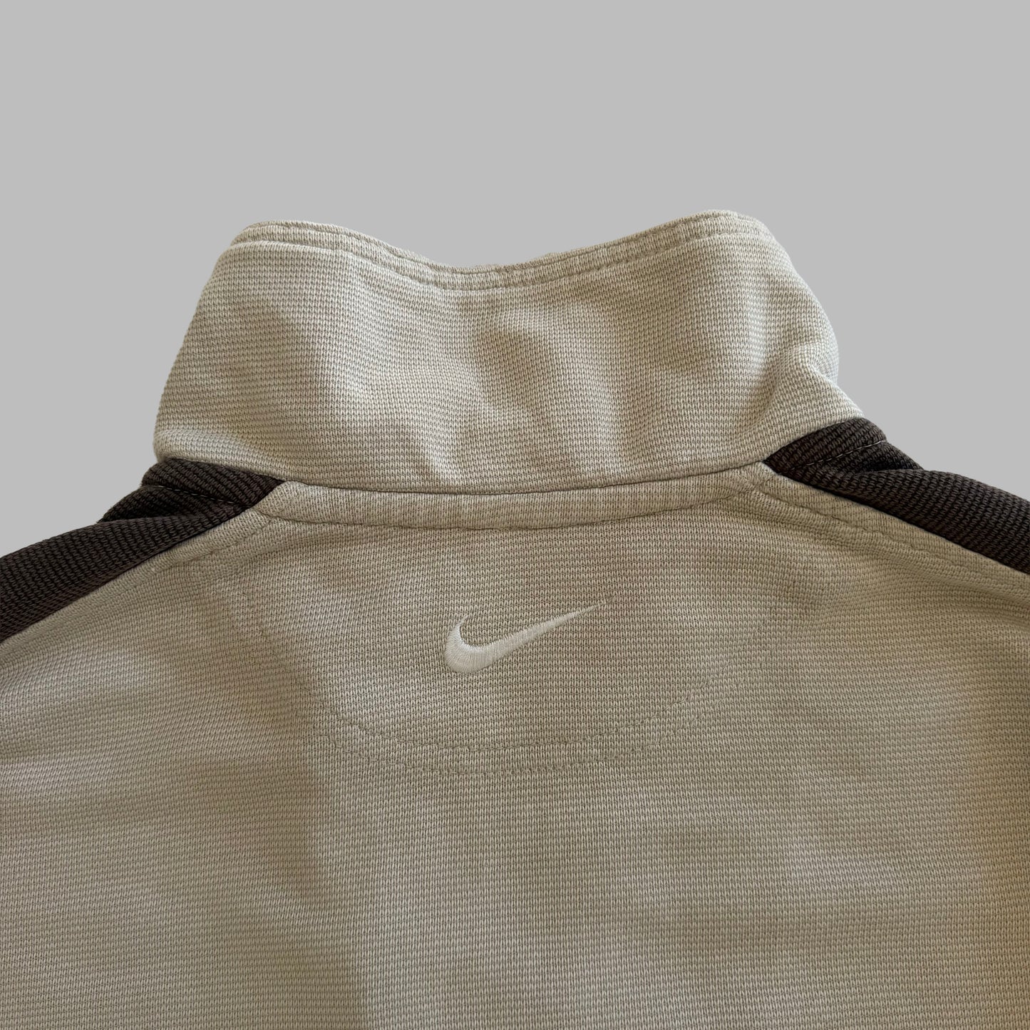 90s Nike Spell Out Quarter Zip - L