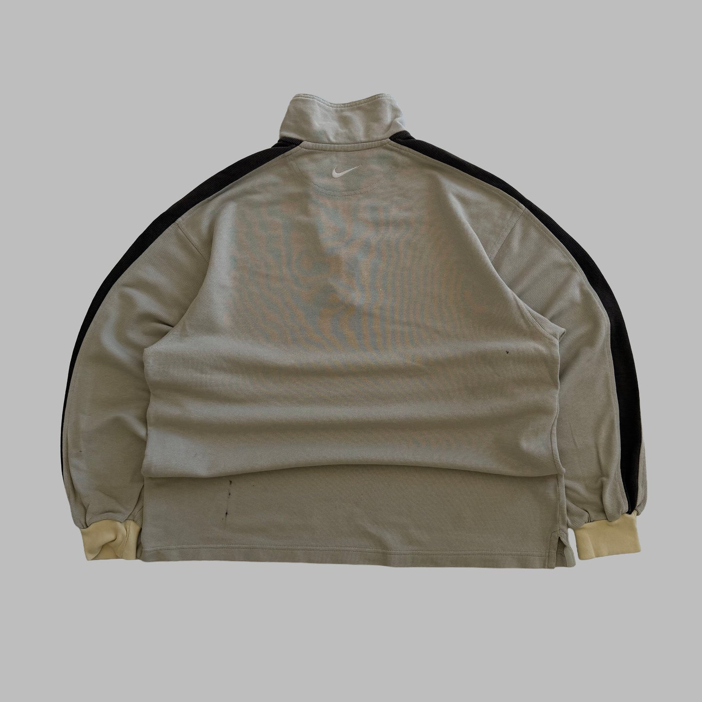90s Nike Spell Out Quarter Zip - L