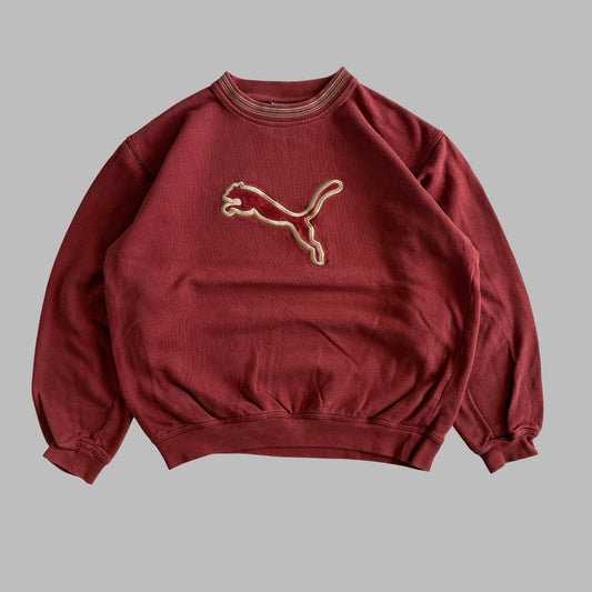 00s Puma Embroidered Sweatshirt - Medium
