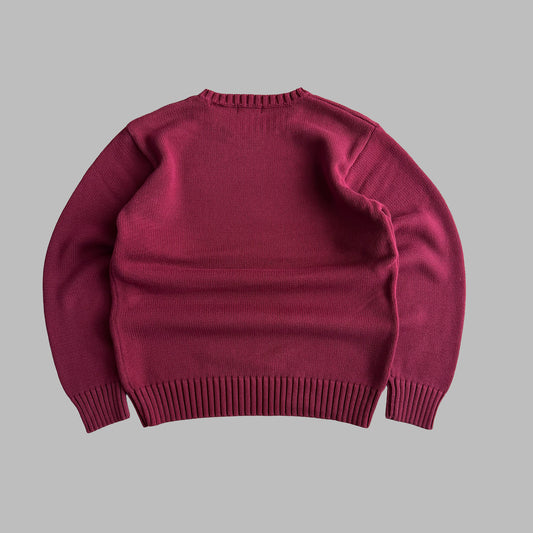90s Polo Ralph Lauren Heavy Knit - M