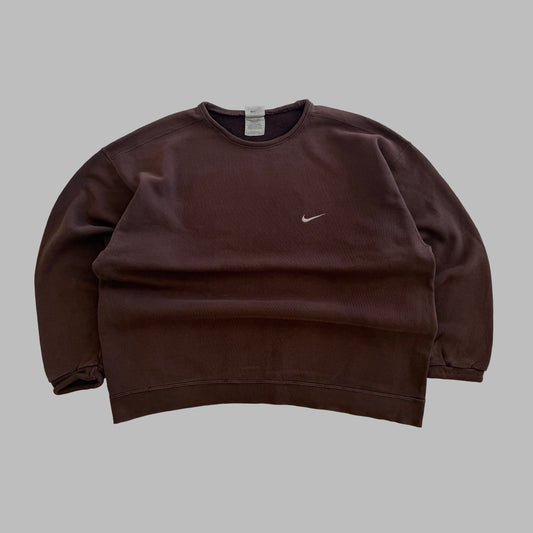 90s Nike Single Swoosh Sweatshirt  - XL