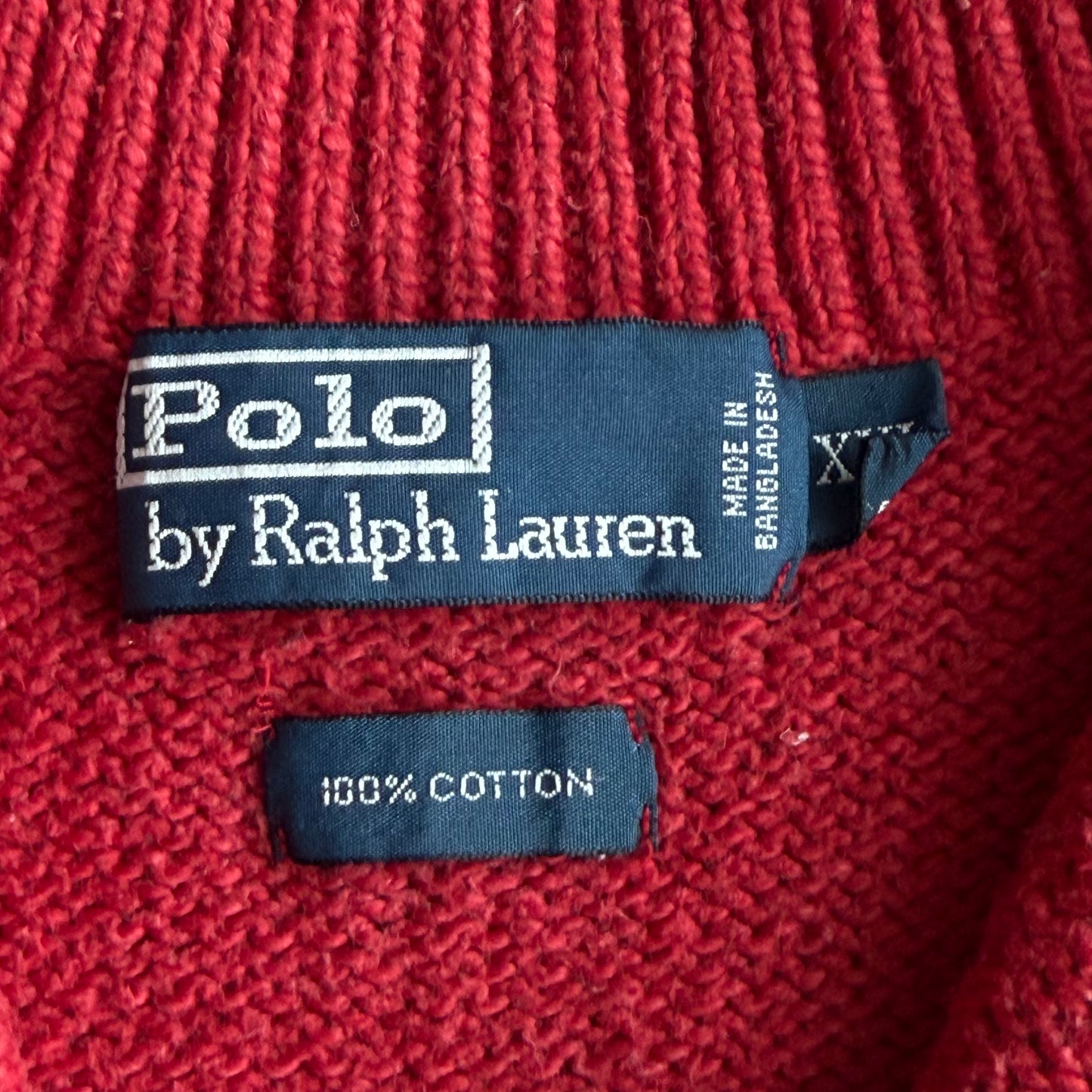 90s Polo Ralph Lauren Quarter Zip - XXL