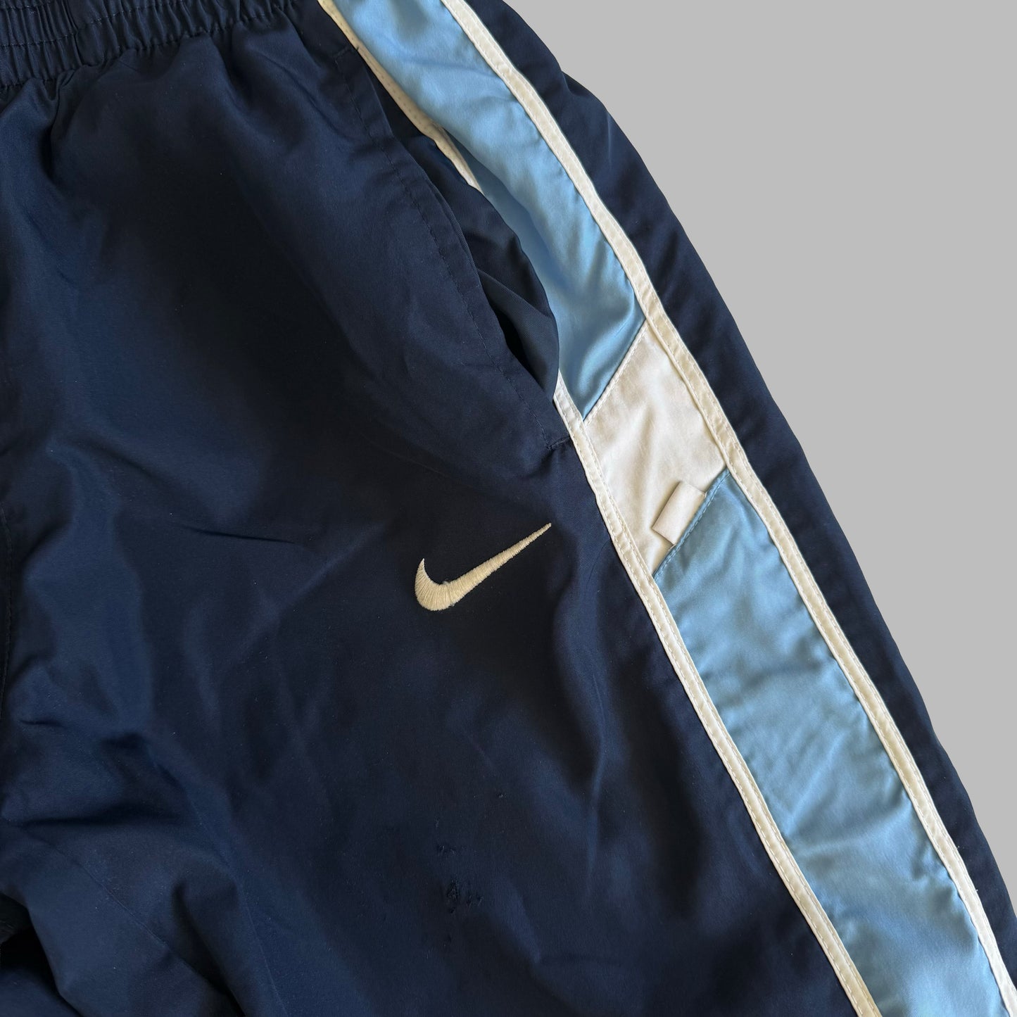 Nike Striped Wide Leg Track Pants - XXS