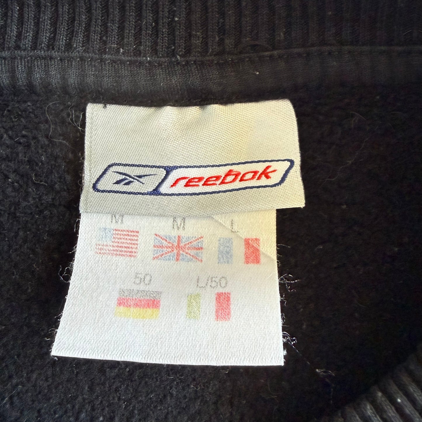 90s Reebok Embroidered Sweatshirt - Large