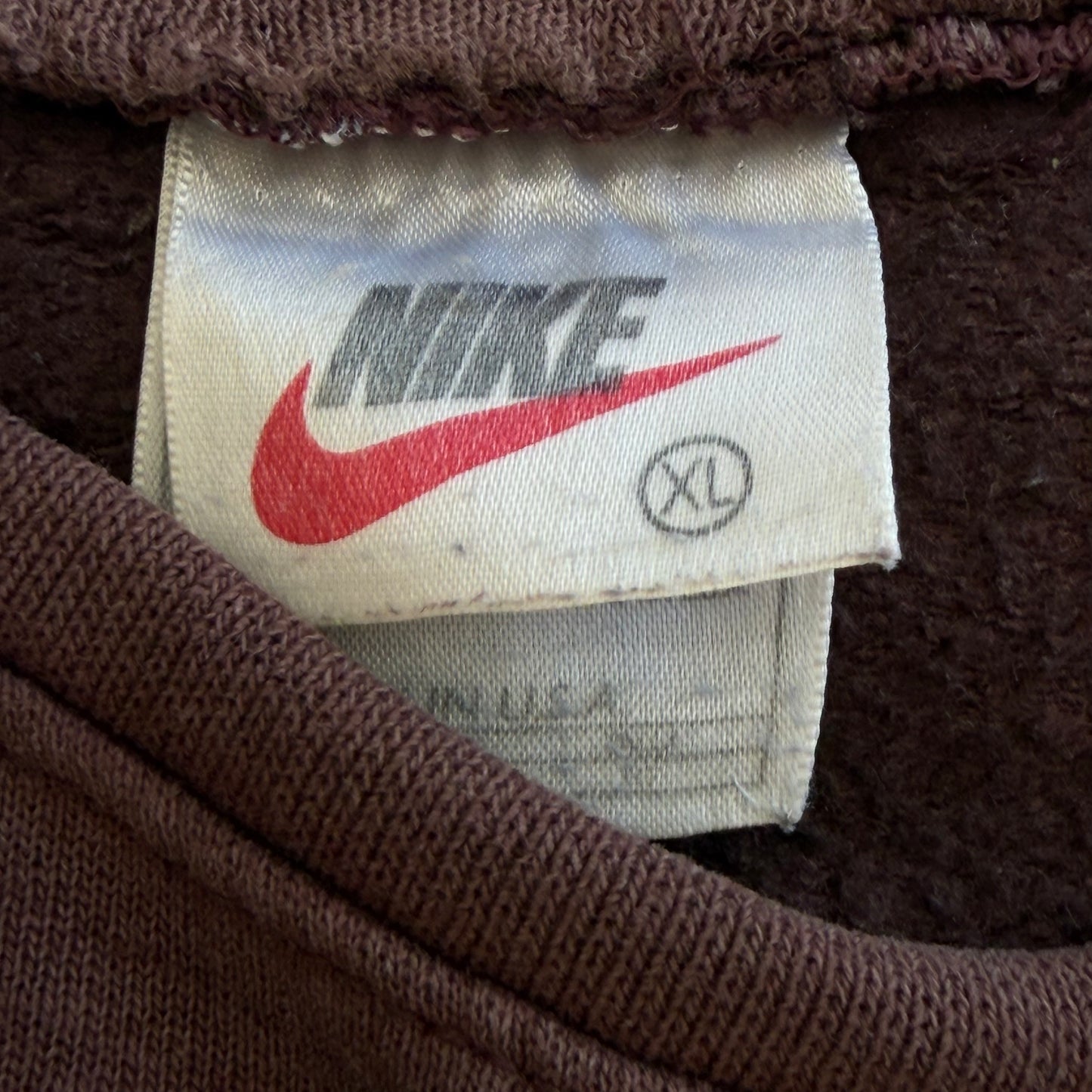 90s Nike Single Swoosh Sweatshirt  - XL