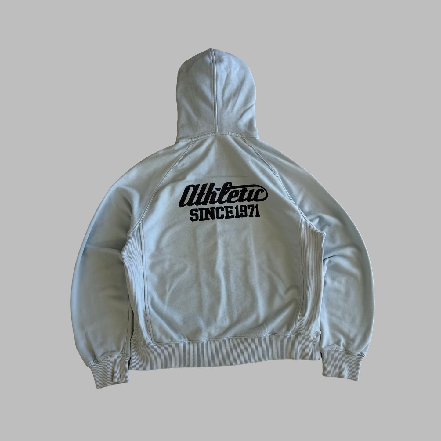 Y2K Nike Spell Out Hoodie - M