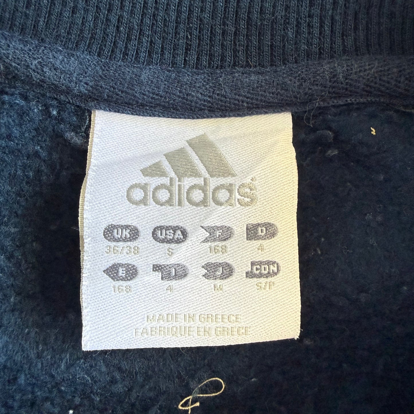 Adidas Panelled Sweatshirt - Small