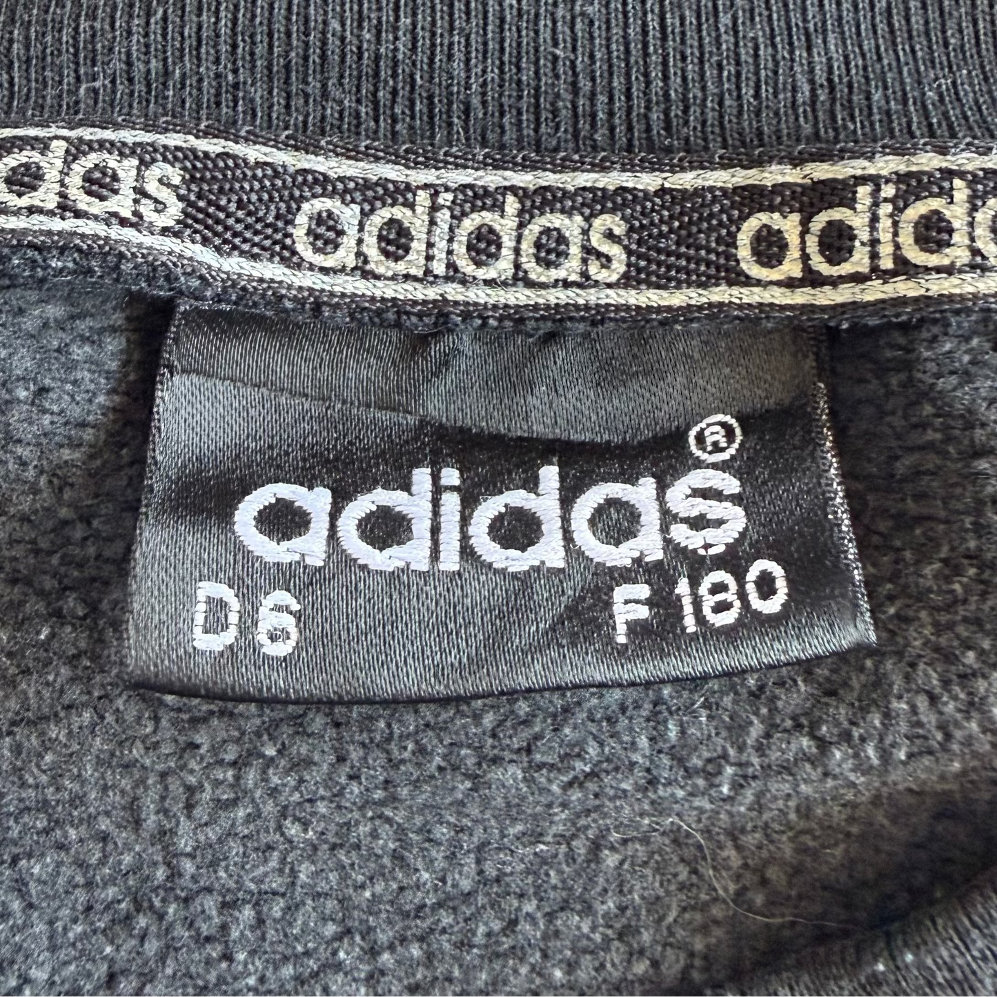 Adidas Three Stripe Sweatshirt - Large