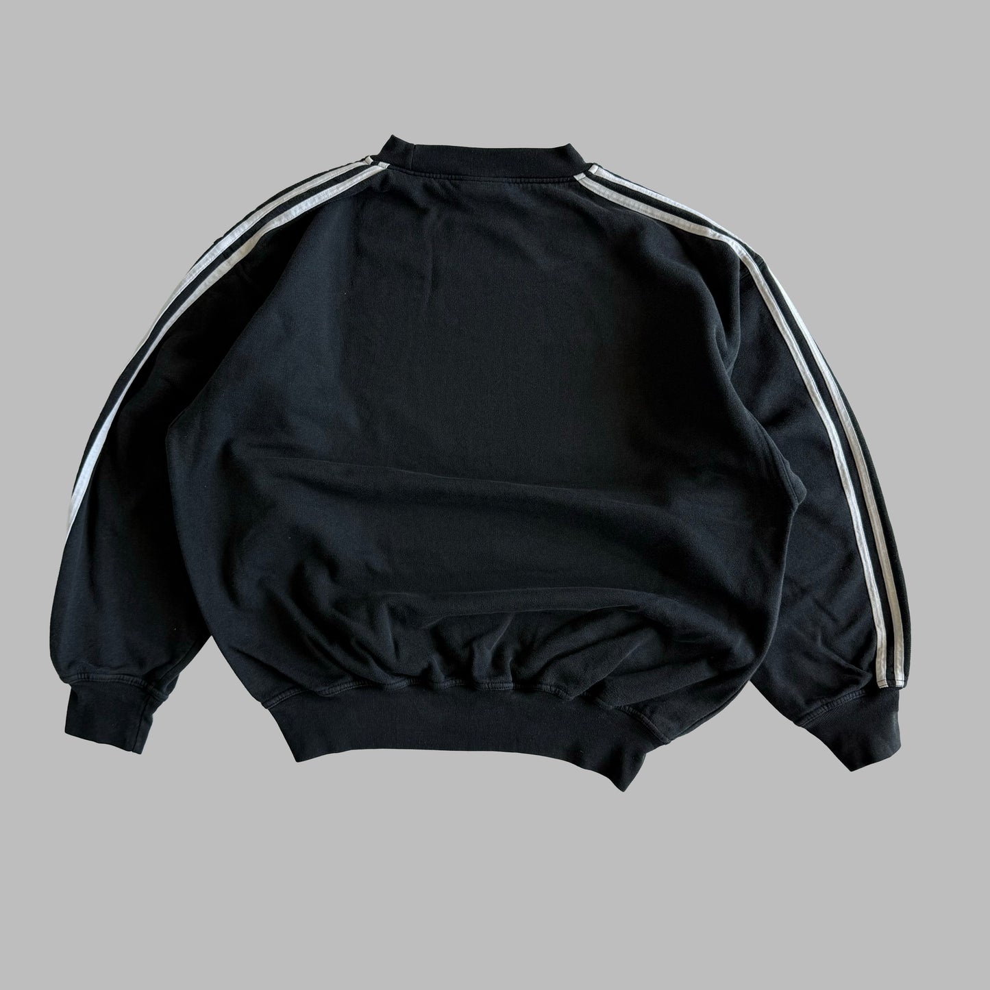 Adidas Three Stripe Sweatshirt - Large