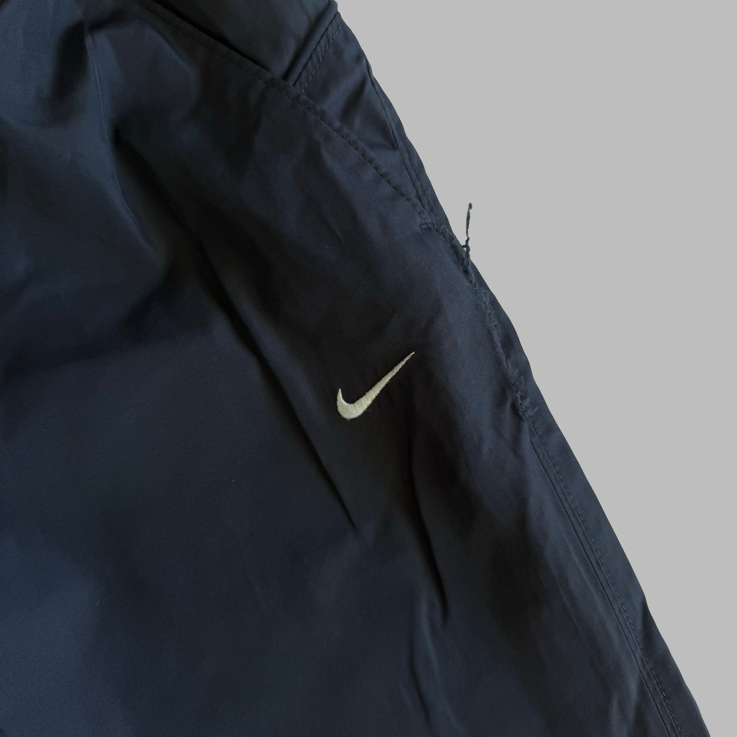 Y2K Nike Minimal Wide Leg Track Pants - S